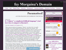 Tablet Screenshot of feymorgaina.com